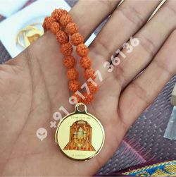 Baglamukhi Locket with Rudraksha mala